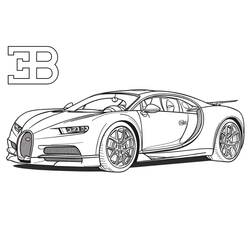 Bugatti - Disegni da colorare gratuiti Bugatti - Disegni da colorare gratuiti