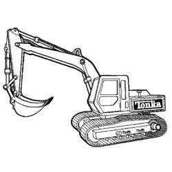Bulldozer / Pala Meccanica - Disegni da colorare gratuiti Bulldozer / Pala Meccanica - Disegni da colorare gratuiti
