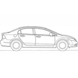 Honda - Disegni da colorare gratuiti Honda - Disegni da colorare gratuiti