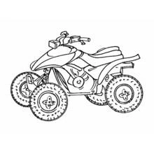 Quad - Disegni da colorare gratuiti Quad - Disegni da colorare gratuiti