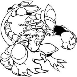 Aegislash - Disegni da colorare gratuiti