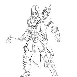 Assassin's Creed - Disegni da colorare gratuiti