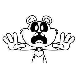 Bobby BearHug - Disegni da colorare gratuiti