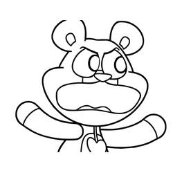 Bobby BearHug - Disegni da colorare gratuiti