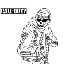Call of Duty - Disegni da colorare gratuiti
