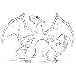 Charizard - Disegni da colorare gratuiti