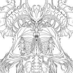 Diablo - Disegni da colorare gratuiti