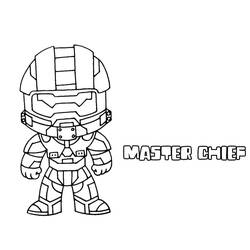 Halo - Disegni da colorare gratuiti