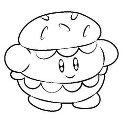 Kirby - Disegni da colorare gratuiti