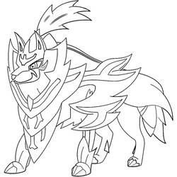 Legendary Pokemon - Disegni da colorare gratuiti