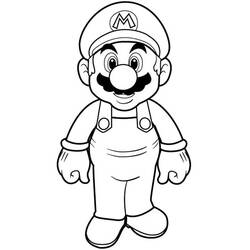 Mario - Disegni da colorare gratuiti