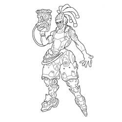 Overwatch - Disegni da colorare gratuiti