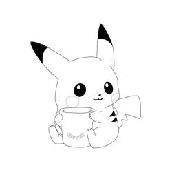 Pikachu - Disegni da colorare gratuiti
