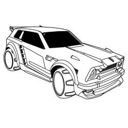 Rocket League - Disegni da colorare gratuiti