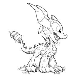 Spyro - Disegni da colorare gratuiti