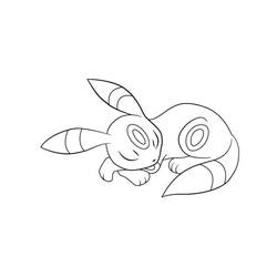 Umbreon - Disegni da colorare gratuiti